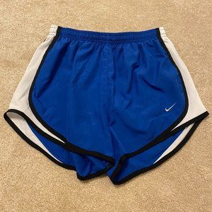 Nike Women's Blue Running Shorts with Liner